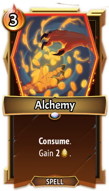 Alchemy — the card as it appears in Monster Train 2
