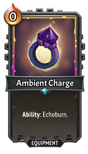 Ambient Charge — the card as it appears in Monster Train 2