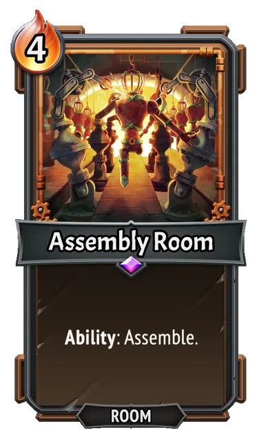Assembly Room — the card as it appears in Monster Train 2