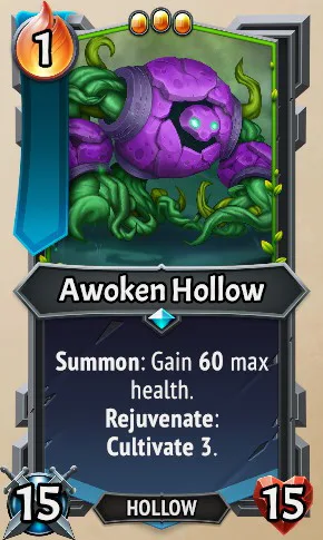 Awoken Hollow — the card as it appears in Monster Train 2
