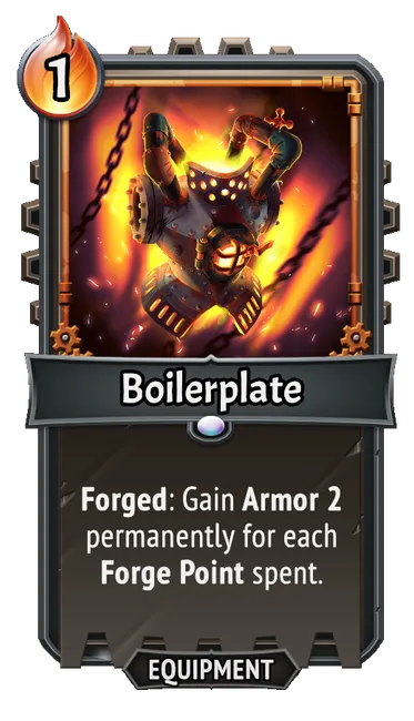 Boilerplate — the card as it appears in Monster Train 2