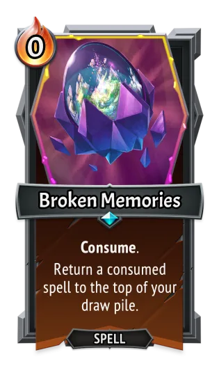Broken Memories — the card as it appears in Monster Train 2