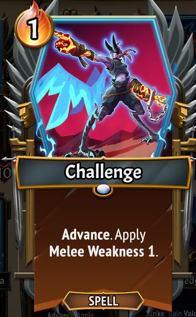 Challenge — the card as it appears in Monster Train 2