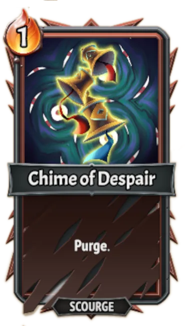 Chime of Despair — the card as it appears in Monster Train 2