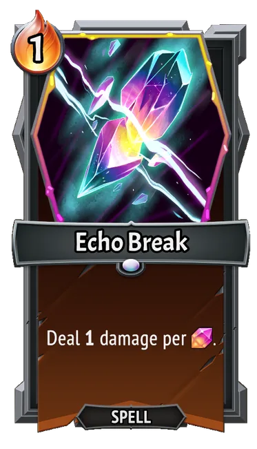 Echo Break — the card as it appears in Monster Train 2