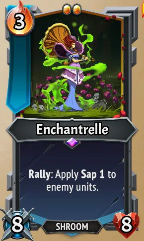 Enchantrelle — the card as it appears in Monster Train 2