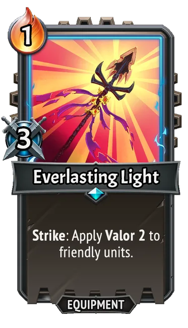 Everlasting Light — the card as it appears in Monster Train 2