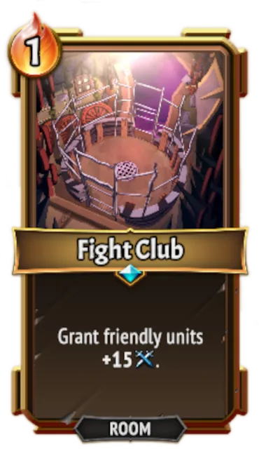 Fight Club — the card as it appears in Monster Train 2