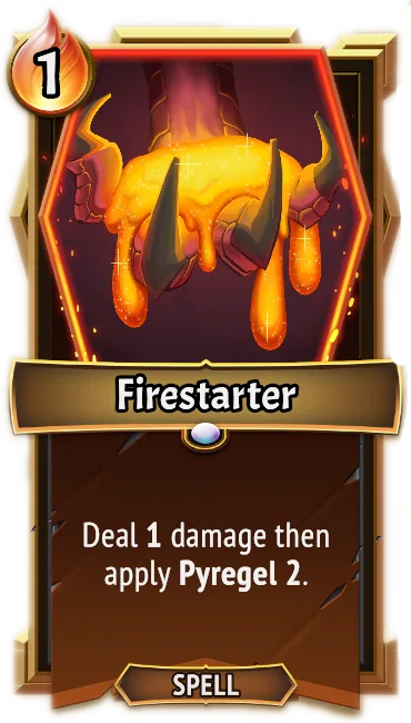 Firestarter — the card as it appears in Monster Train 2