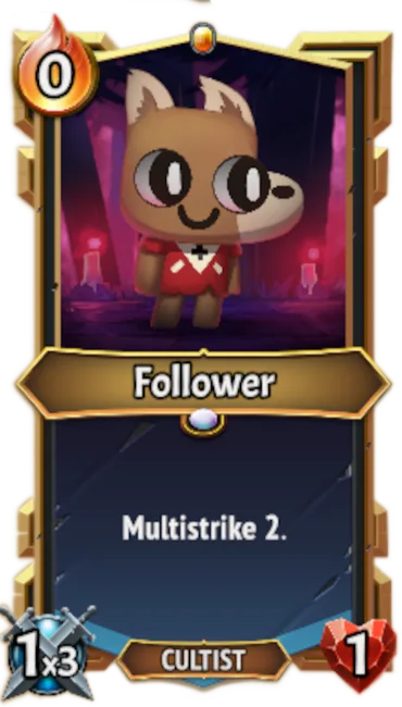 Follower — the card as it appears in Monster Train 2