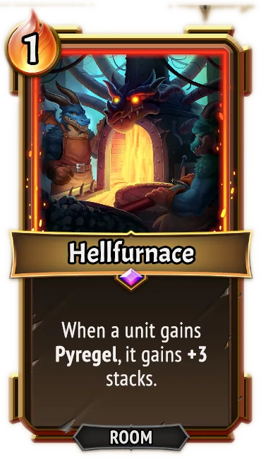 Hellfurnace — the card as it appears in Monster Train 2