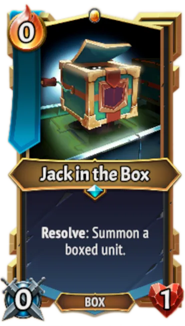 Jack in the Box — the card as it appears in Monster Train 2