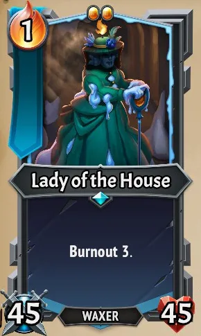 Lady of the House — the card as it appears in Monster Train 2