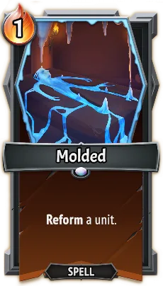 Molded — the card as it appears in Monster Train 2