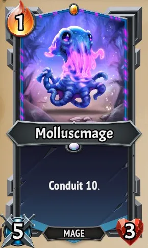 Molluscmage — the card as it appears in Monster Train 2