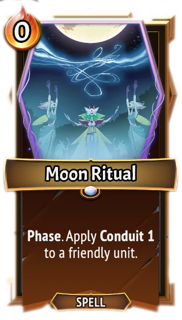 Moon Ritual — the card as it appears in Monster Train 2