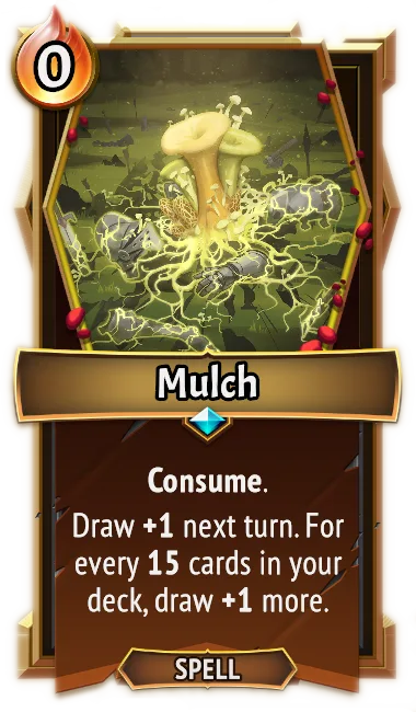 Mulch — the card as it appears in Monster Train 2