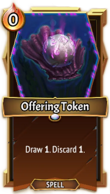 Offering Token — the card as it appears in Monster Train 2