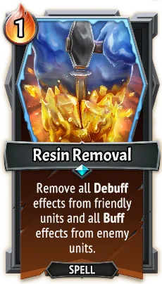 Resin Removal — the card as it appears in Monster Train 2