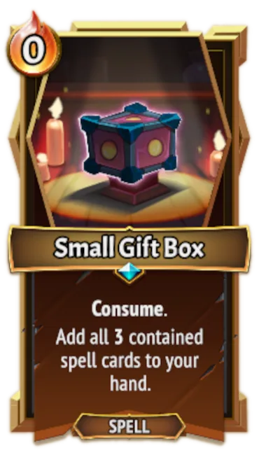 Small Gift Box — the card as it appears in Monster Train 2