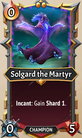 Solgard the Martyr card