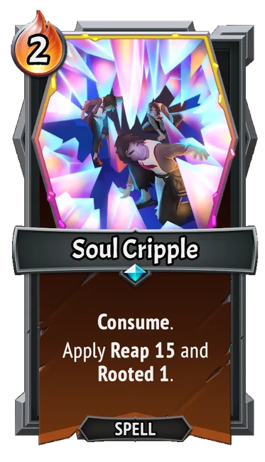 Soul Cripple — the card as it appears in Monster Train 2