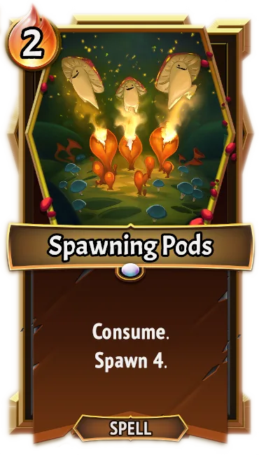 Spawning Pods — the card as it appears in Monster Train 2