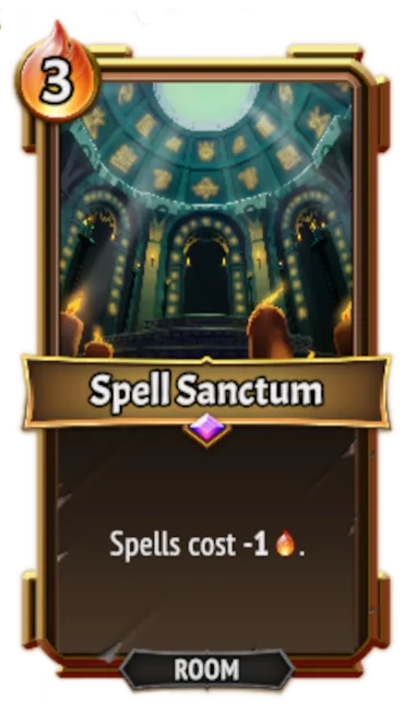 Spell Sanctum — the card as it appears in Monster Train 2