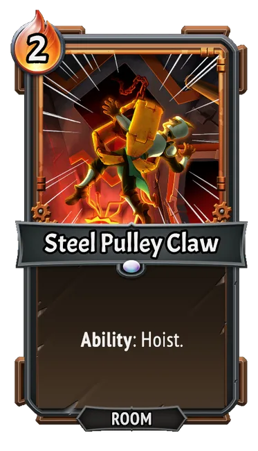 Steel Pulley Claw — the card as it appears in Monster Train 2