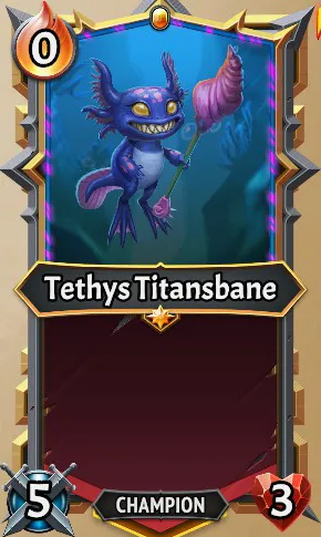 Tethys Titansbane card