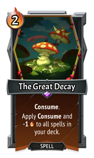 The Great Decay — the card as it appears in Monster Train 2