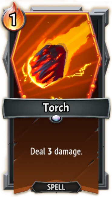 Torch — the card as it appears in Monster Train 2