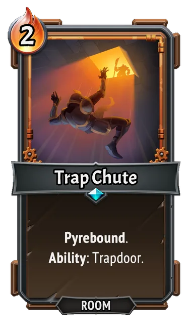 Trap Chute — the card as it appears in Monster Train 2