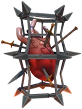 Pyre of Savagery Pyre Heart as it appears in Monster Train 2
