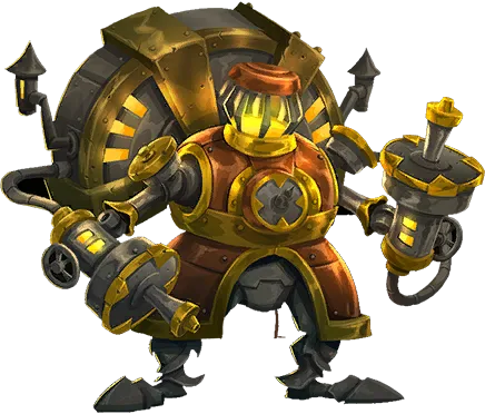 Pyre Steward — the unit's in-game art in Monster Train 2