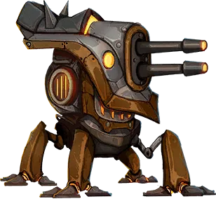 Sentry Turret — the unit's in-game art in Monster Train 2