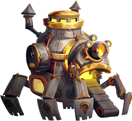 Spikedriver Factory — the unit's in-game art in Monster Train 2