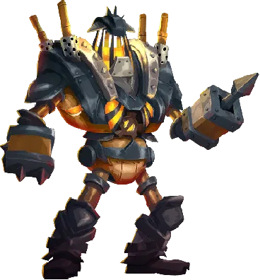 Steel Steward — the unit's in-game art in Monster Train 2